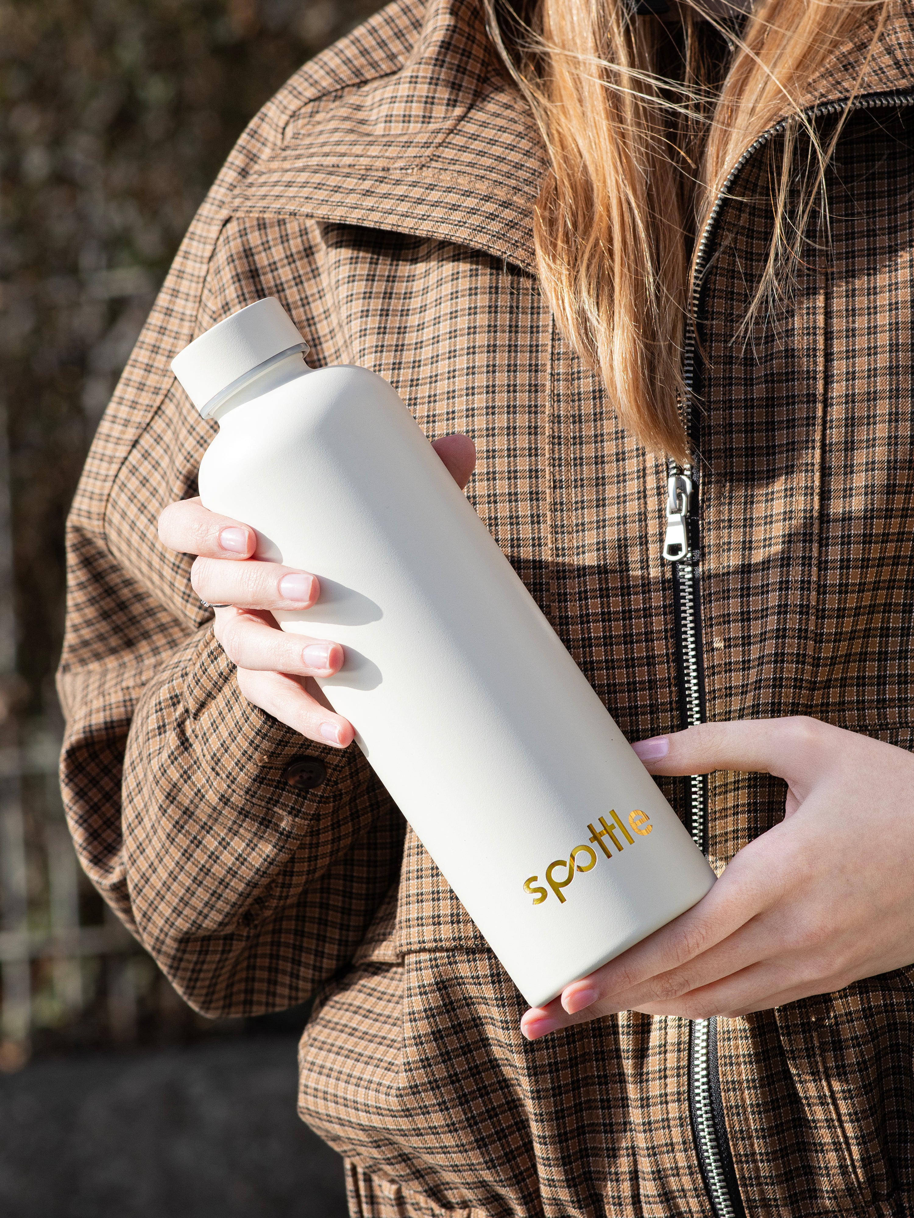 Thermos- Trinkflasche aus Edelstahl – 1 Liter
