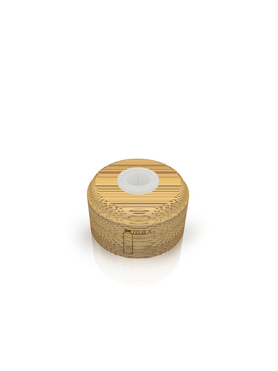 Deckel aus Bambus mit Strohhalmöffnung – Ø 3.7 cm
