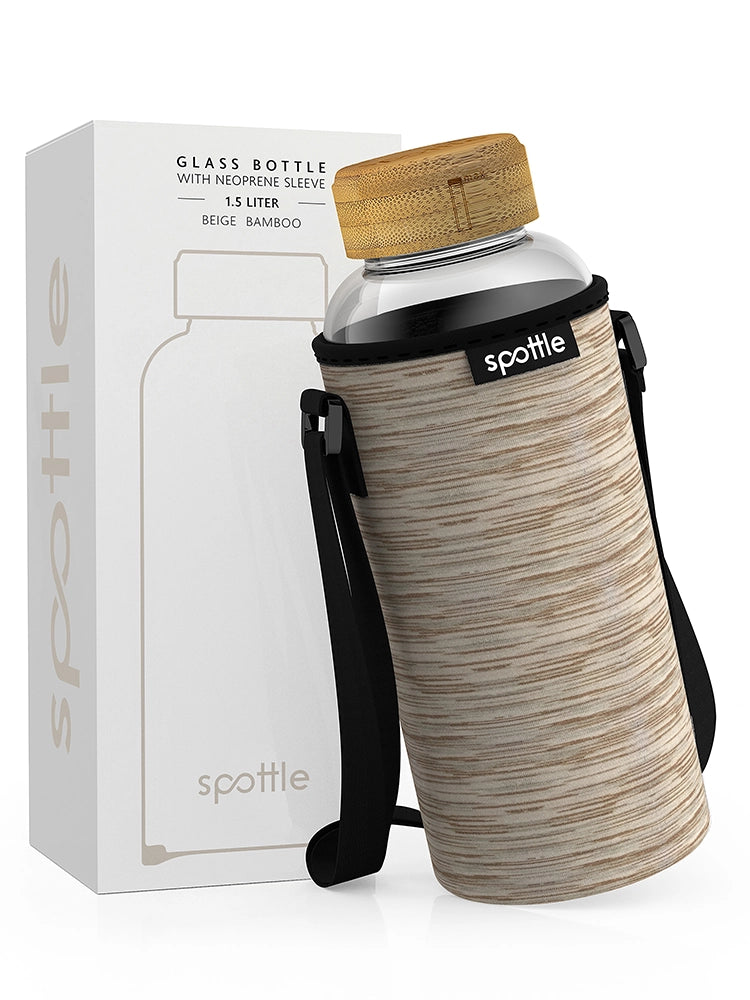 Trinkflasche aus Glas 1.5 Liter