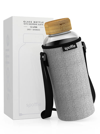 Trinkflasche aus Glas 1.5 Liter