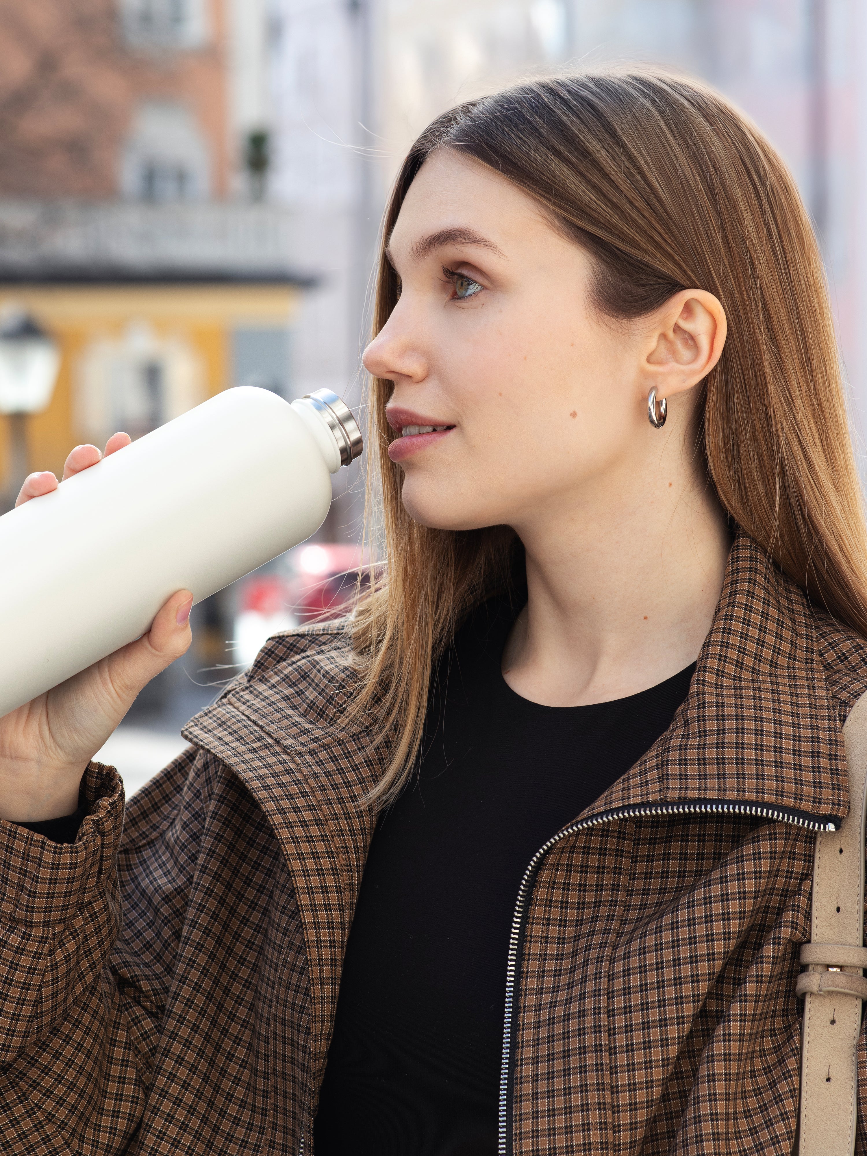 Thermos- Trinkflasche aus Edelstahl – 750 ml