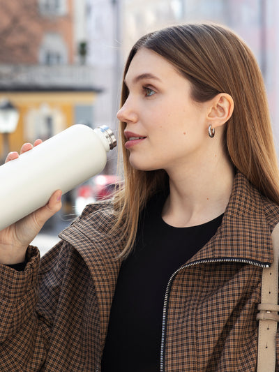 Thermos- Trinkflasche aus Edelstahl – 1 Liter