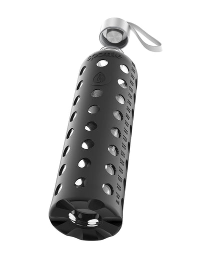 Trinkflasche Glas mit Silikonhülle – 1 L (32oz)