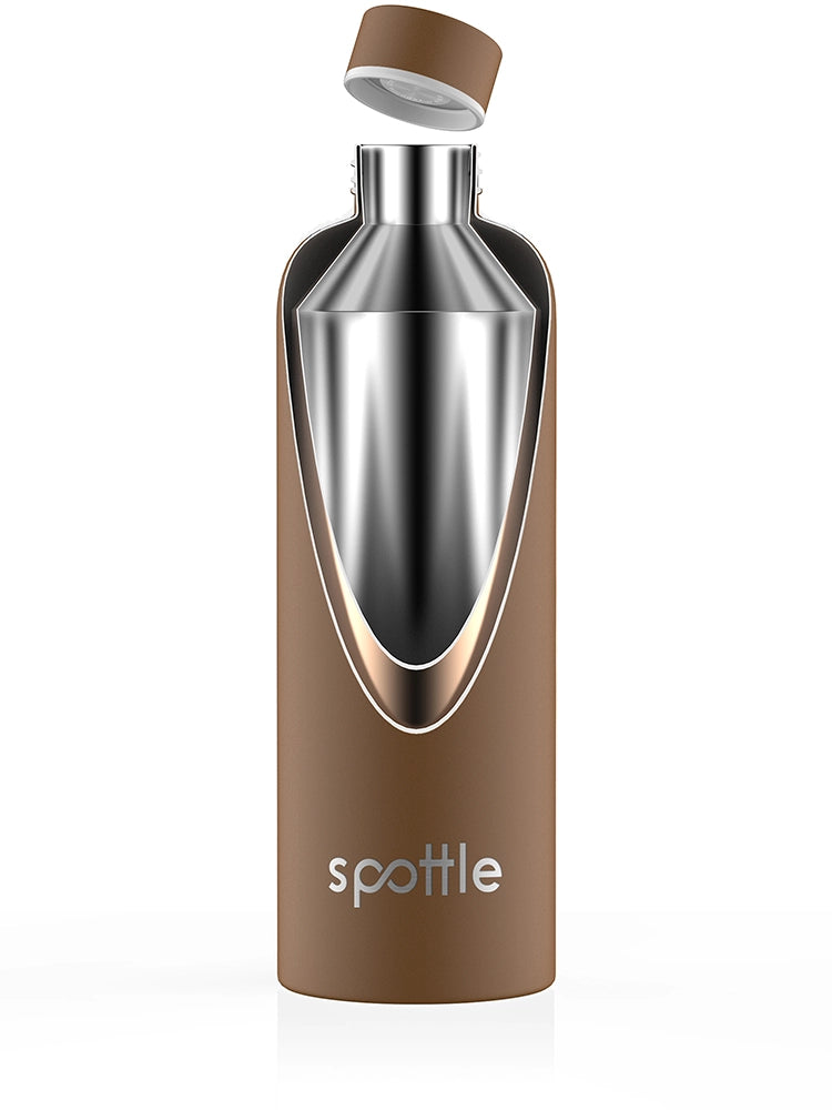 Thermos- Trinkflasche aus Edelstahl – 1 Liter